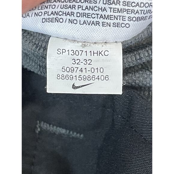 Nike Golf Pants Mens 32x32 Gray Plaid Tour Performance Dri Fit Straight Leg Pant - Picture 11 of 13